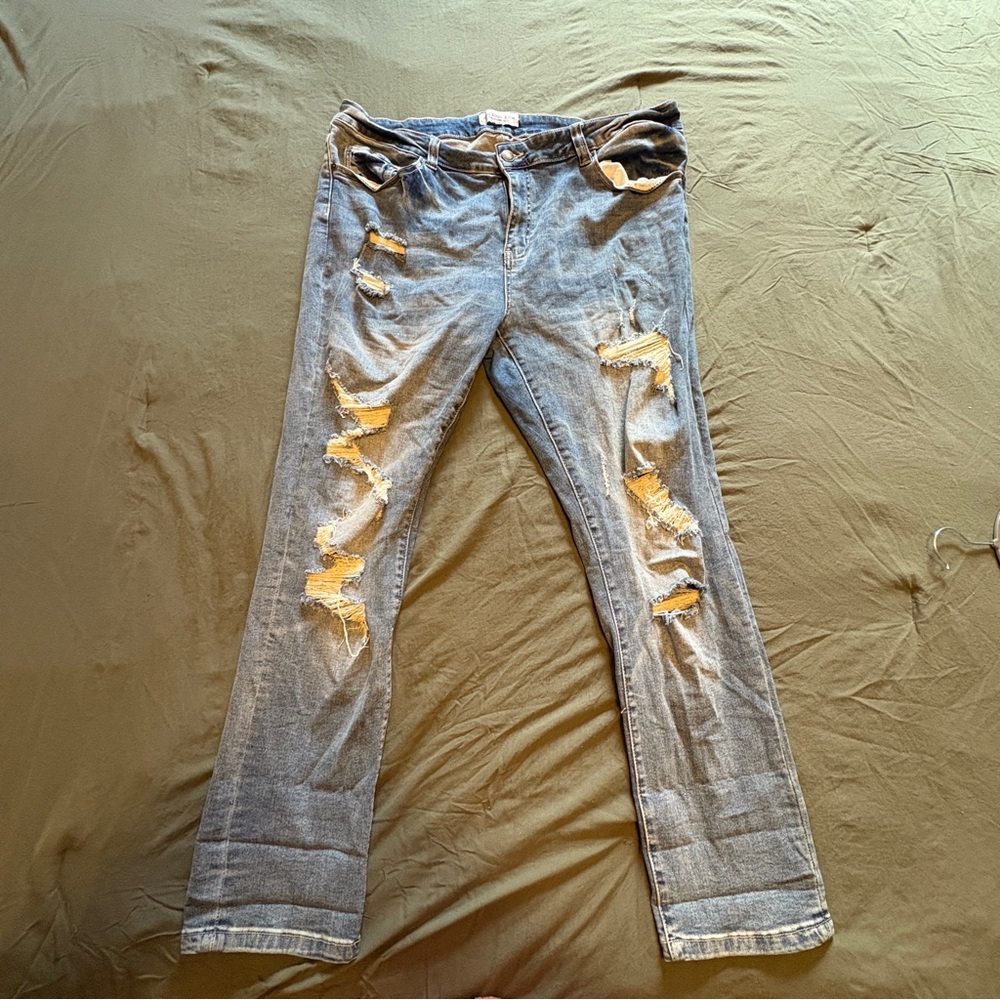Like New Medium Wash Jeans Size 18